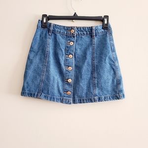 💐3/$15 Forever 21 Denim Skirt Size 25